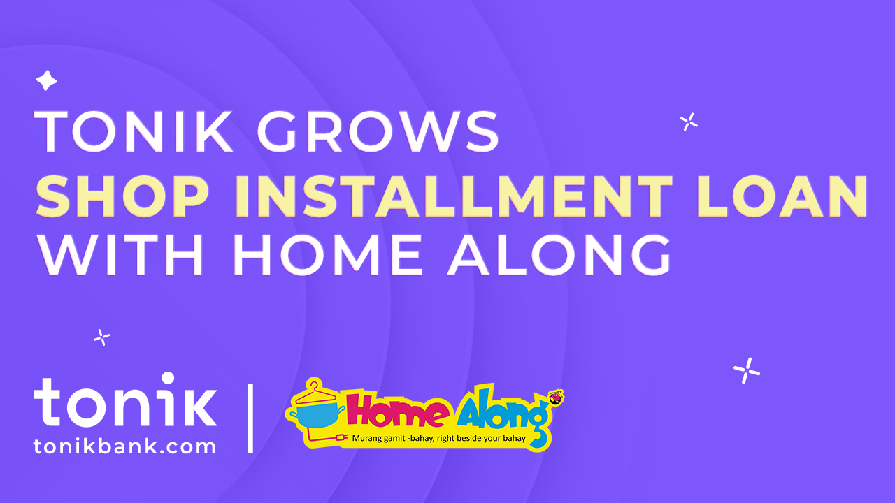 Tonik Grows shop installment Loan with Home Along 