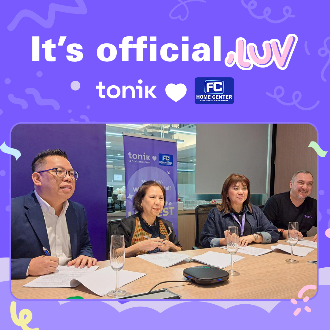 Tonik Digital Bank and FC Home Center signs partnership agreement to launch the Shop Installment Loan across FC Home Center's network of stores