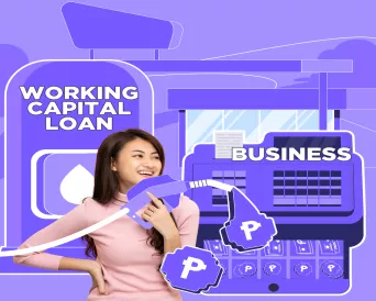 person using working capital loans
